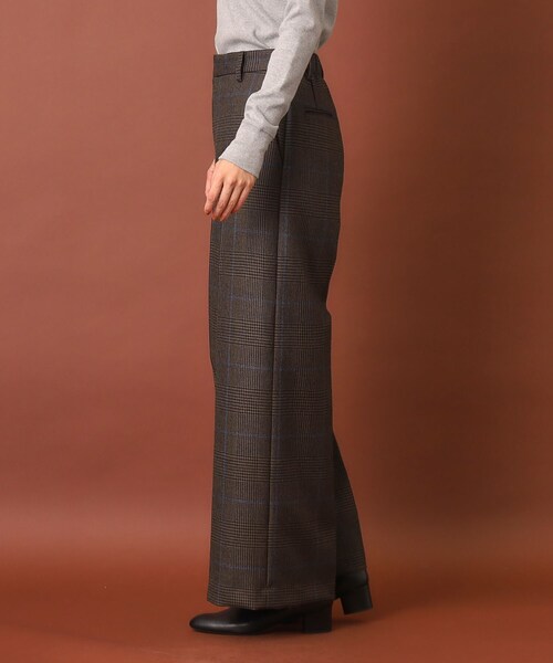 DRESSTERIOR（ドレステリア）の「チェックワイドパンツ（その他パンツ・レディース・ブラウン系その他3・34/36/38/40）」の10枚目の写真