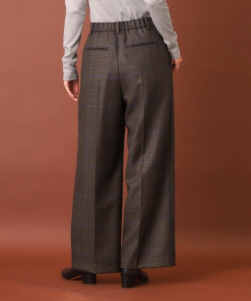 DRESSTERIOR（ドレステリア）の「チェックワイドパンツ（その他パンツ・レディース・ブラウン系その他3・34/36/38/40）」の11枚目の写真