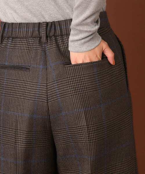 DRESSTERIOR（ドレステリア）の「チェックワイドパンツ（その他パンツ・レディース・ブラウン系その他3・34/36/38/40）」の14枚目の写真