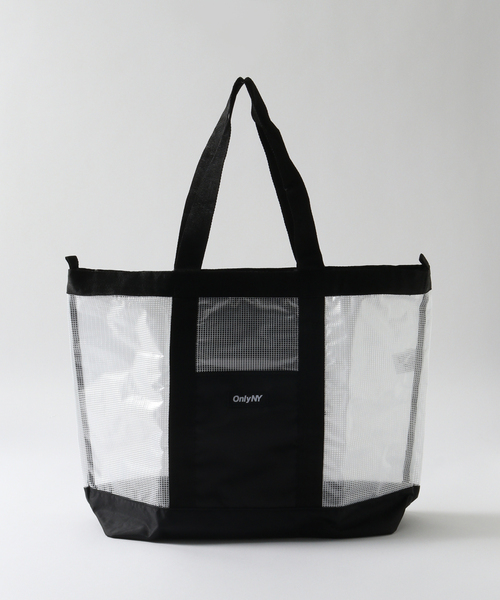 ONLY NY(オンリーニューヨーク)の「【ONLY NY / オンリーニューヨーク】CLEAR UTILITY BAG(トートバッグ・メンズ・ブラック・FREE)」の2枚目の写真