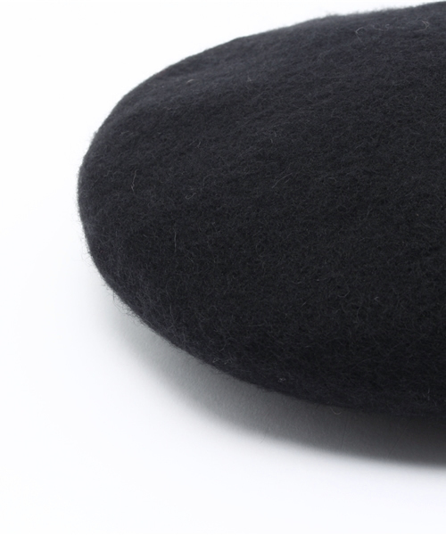 one after another NICE CLAUP(ワンアフターアナザーナイスクラップ)の「【ナイスクラップ】フェルトベレー帽(ハンチング/ベレー帽・レディース・ボルドー/グレー/ベージュ/ブラック・FREE)」の7枚目の写真