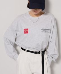 ERAReactエンブロイダリーロゴ長袖Tシャツ