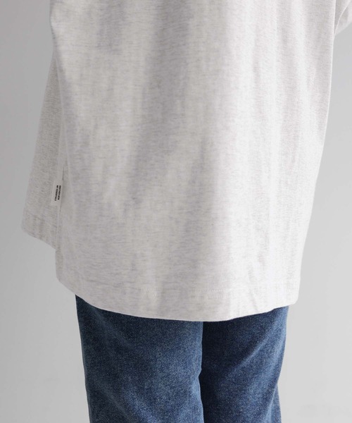 ANME(アンメ)の「ERAReactエンブロイダリーロゴ長袖Tシャツ(Tシャツ/カットソー・レディース・ネイビー/オートミール/チャコールグレー/オフホワイト・M/L)」の21枚目の写真