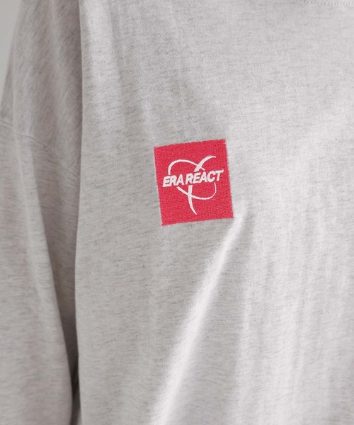 ANME(アンメ)の「ERAReactエンブロイダリーロゴ長袖Tシャツ(Tシャツ/カットソー・レディース・ネイビー/オートミール/チャコールグレー/オフホワイト・M/L)」の22枚目の写真