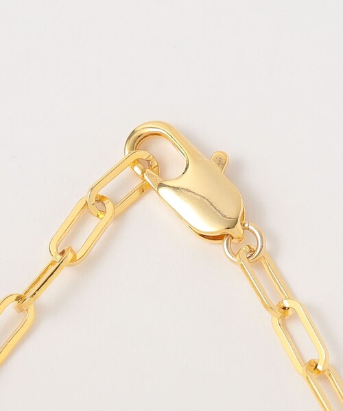BEAUTY&YOUTH UNITED ARROWS（ビューティーアンドユースユナイテッドアローズ）の「ブラス ペーパークリップ チェーン ネックレス（ネックレス・メンズ・ゴールド/シルバー・FREE）」の5枚目の写真