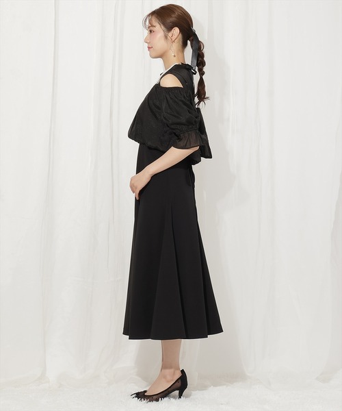 WILLSELECTION（ウィルセレクション）の「リボンビスチェ付きドレス（ドレス・レディース・ピンク・FREE）」の13枚目の写真