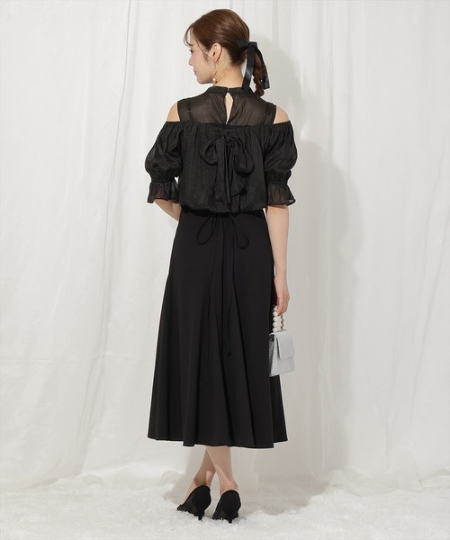 WILLSELECTION（ウィルセレクション）の「リボンビスチェ付きドレス（ドレス・レディース・ピンク・FREE）」の14枚目の写真