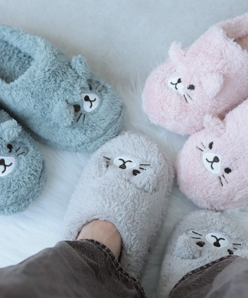Offenシューズ▪︎サイズ37▪︎ハロウィン猫 ねこルームシューズ/ab24aw（ルームシューズ/スリッパ）｜SESTO