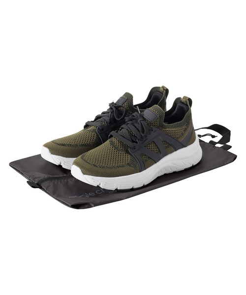 EagleCreek(イーグルクリーク)の「EagleCreek/PACK-IT ISOLATE SHOE SAC/アイソレートシューサック(トラベルグッズ・メンズ・グレー/ブラック・FREE)」の3枚目の写真