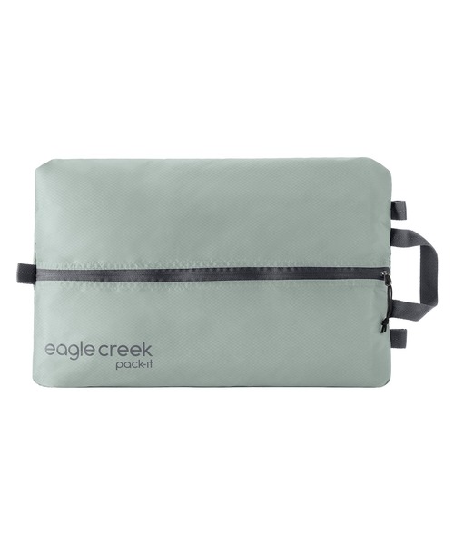 EagleCreek(イーグルクリーク)の「EagleCreek/PACK-IT ISOLATE SHOE SAC/アイソレートシューサック(トラベルグッズ・メンズ・グレー/ブラック・FREE)」の6枚目の写真