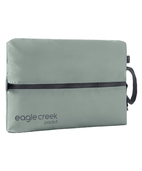 EagleCreek(イーグルクリーク)の「EagleCreek/PACK-IT ISOLATE SHOE SAC/アイソレートシューサック(トラベルグッズ・メンズ・グレー/ブラック・FREE)」の14枚目の写真