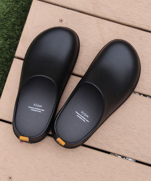 FRONTIER(フロンティア)の「【bi×sole/バイソール】EVAスリッポン / 都会のサンダル /EVA素材/防水 /スリッポン/軽量(スリッポン・レディース・ブラック/ベージュ・23/24/25)」の4枚目の写真