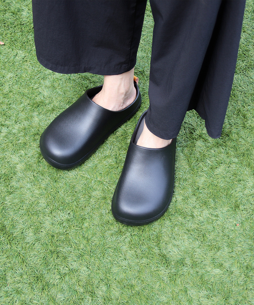 FRONTIER(フロンティア)の「【bi×sole/バイソール】EVAスリッポン / 都会のサンダル /EVA素材/防水 /スリッポン/軽量(スリッポン・レディース・ブラック/ベージュ・23/24/25)」の9枚目の写真