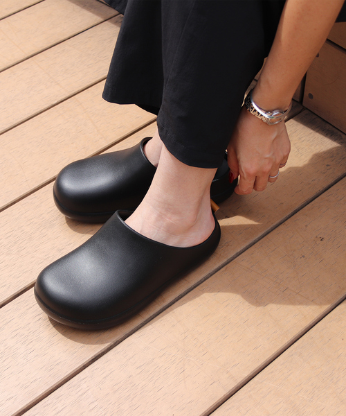 FRONTIER(フロンティア)の「【bi×sole/バイソール】EVAスリッポン / 都会のサンダル /EVA素材/防水 /スリッポン/軽量(スリッポン・レディース・ブラック/ベージュ・23/24/25)」の10枚目の写真