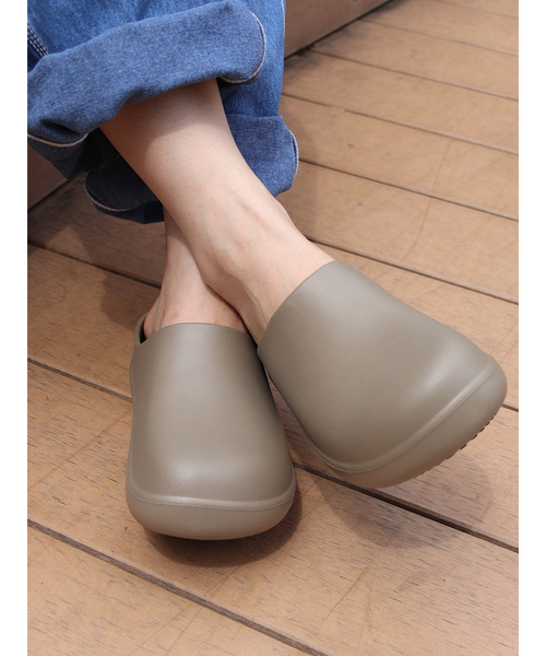 FRONTIER(フロンティア)の「【bi×sole/バイソール】EVAスリッポン / 都会のサンダル /EVA素材/防水 /スリッポン/軽量(スリッポン・レディース・ブラック/ベージュ・23/24/25)」の12枚目の写真
