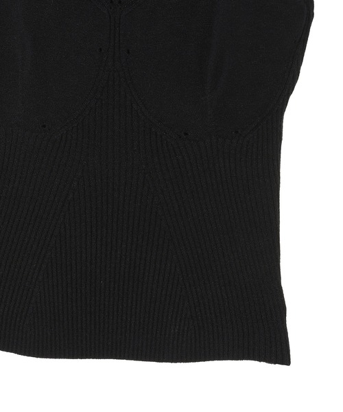 marine serre ニット Moon Strass Knit Vest • Marine Serre