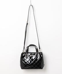 PINKY&DIANNE ピンキー＆ダイアン FS コモンエナメル ボストンバッグ