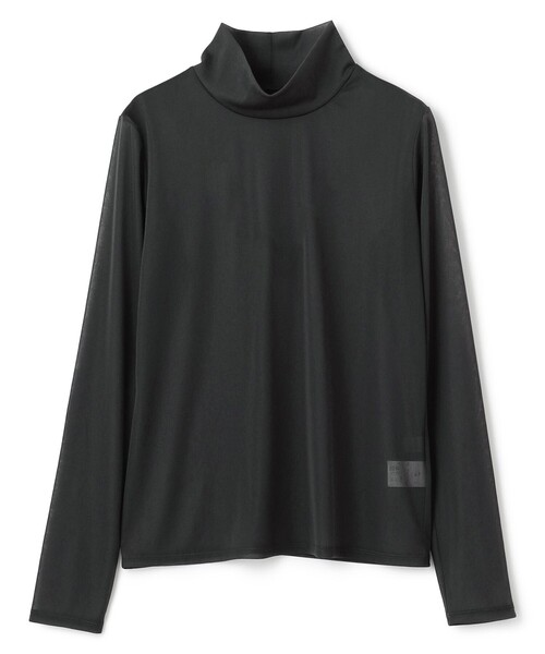 トリコットシフォン ハイネック カットソー（uncrave STANDARD