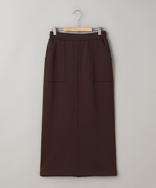 coen(コーエン)の「REVERSEWARM裏起毛ナロースカート(スカート・レディース・ダークグレー/ダークブラウン/ブラック/ナチュラル・L/M)」の3枚目の写真