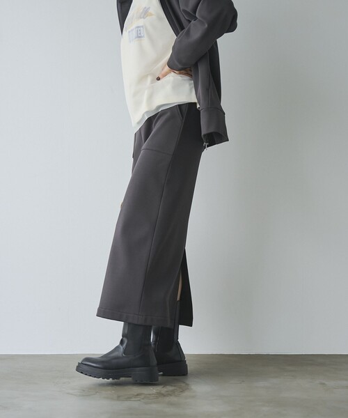 coen(コーエン)の「REVERSEWARM裏起毛ナロースカート(スカート・レディース・ダークグレー/ダークブラウン/ブラック/ナチュラル・L/M)」の15枚目の写真