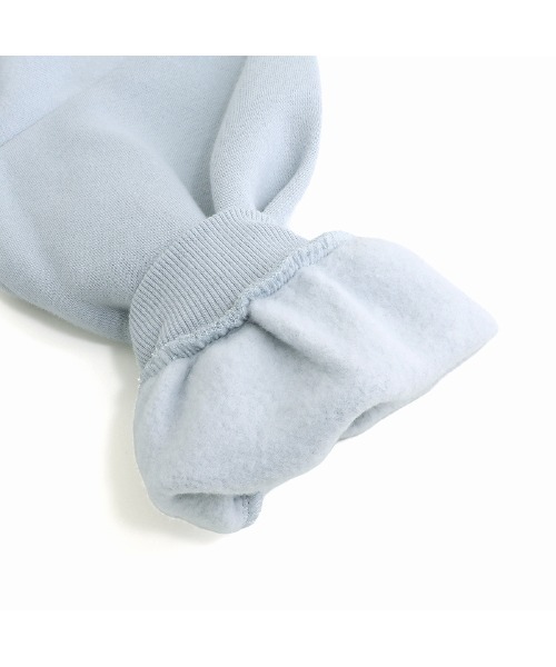 JENNI belle(ジェニィベル)の「【WEB限定】【あったか】裏起毛ハーフZIPワンピ(ワンピース・キッズ・サックスブルー/ブラック・130cm/140cm/150cm/120cm)」の14枚目の写真