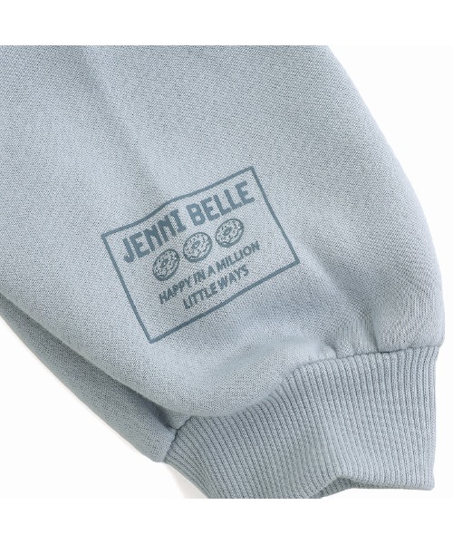 JENNI belle(ジェニィベル)の「【WEB限定】【あったか】裏起毛ハーフZIPワンピ(ワンピース・キッズ・サックスブルー/ブラック・130cm/140cm/150cm/120cm)」の15枚目の写真