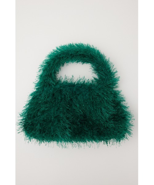 RODEO CROWNS WIDE BOWL(ロデオクラウンズワイドボウル)の「カラーフェザーハンドバッグ(ハンドバッグ・レディース・グリーン/イエロー/パープル/オレンジ・FREE)」の5枚目の写真