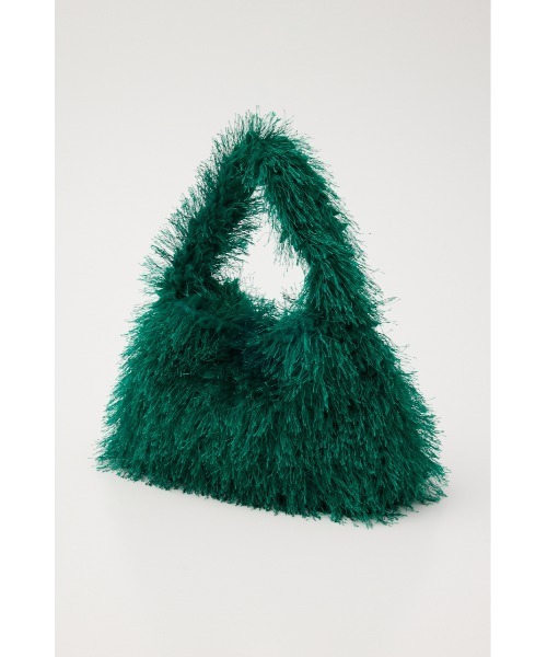 RODEO CROWNS WIDE BOWL(ロデオクラウンズワイドボウル)の「カラーフェザーハンドバッグ(ハンドバッグ・レディース・グリーン/イエロー/パープル/オレンジ・FREE)」の7枚目の写真