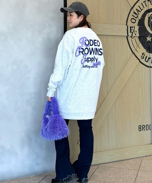 RODEO CROWNS WIDE BOWL(ロデオクラウンズワイドボウル)の「カラーフェザーハンドバッグ(ハンドバッグ・レディース・グリーン/イエロー/パープル/オレンジ・FREE)」の21枚目の写真