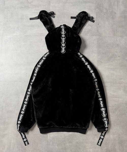 セール】ウサ耳ファーZIPコート（その他アウター）｜Amilige