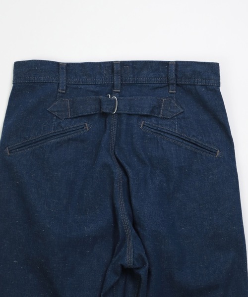 D.M.G / ディーエムジー] ネップデニム ワークトラウザー | Domingo