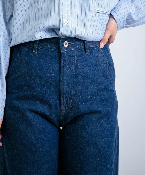 D.M.G / ディーエムジー] ネップデニム ワークトラウザー | Domingo