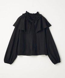 EMMEL REFINES | ＜EMMEL REFINES＞EM ケープ ギャザー ドロスト ブラウス(シャツ/ブラウス)