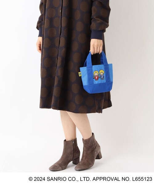one'sterrace(ワンズテラス)の「サンリオキャラクターズ 刺繍ミニトート パティ&ジミー(トートバッグ・レディース・レッド系9/ブルー系その他7・99)」の7枚目の写真