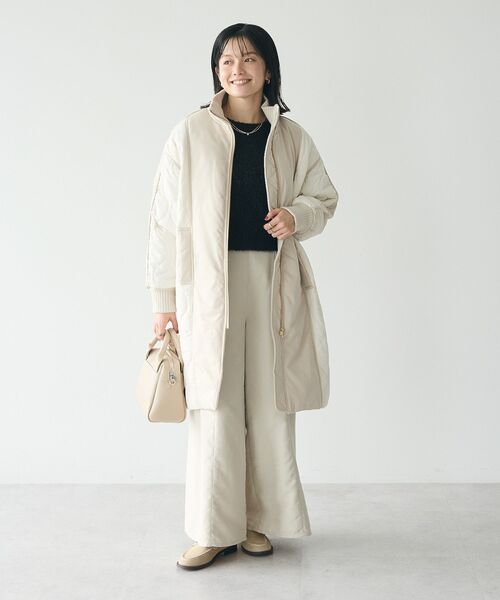 CRAFT STANDARD BOUTIQUE（クラフトスタンダードブティック）の「【SET】ビスチェ付きシャギーニットプルオーバー（ニット/セーター・レディース・ブラック/ベージュ/グレー・FREE）」の18枚目の写真