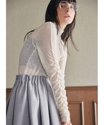 COEL（コエル）の「シャーリングハイネックカットソー（Tシャツ/カットソー）」