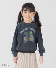 Disney | ディズニー ピグメント加工 裏毛トレーナー(スウェット)