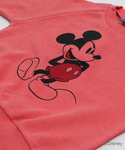 ディズニー ピグメント加工 裏毛トレーナー（スウェット）｜Disney