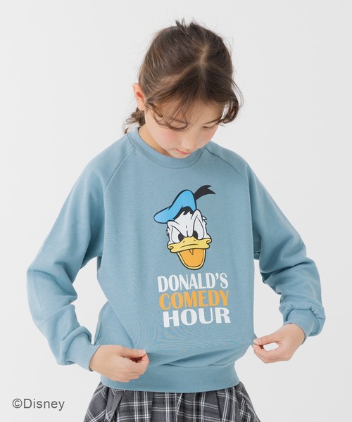 ディズニー ピグメント加工 裏毛トレーナー（スウェット）｜Disney