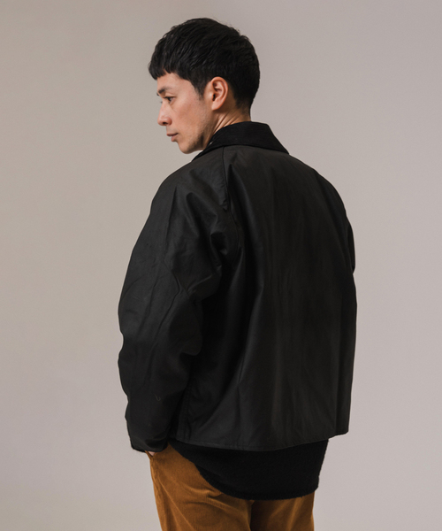 Barbour(バブアー)の「Barbour(バブアー) SL SPEY/スペイ JACKET WAX MWX1212(その他アウター・メンズ・ブラック/カーキ・MEDIUM/LARGE/SMALL)」の3枚目の写真