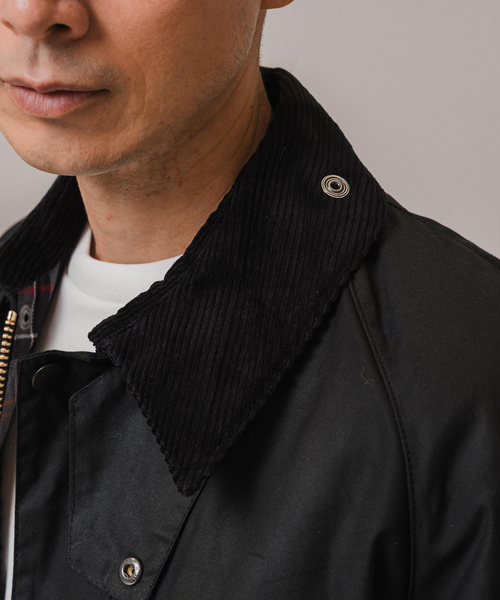 Barbour(バブアー)の「Barbour(バブアー) SL SPEY/スペイ JACKET WAX MWX1212(その他アウター・メンズ・ブラック/カーキ・MEDIUM/LARGE/SMALL)」の5枚目の写真