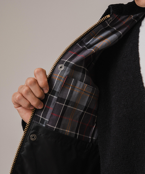 Barbour(バブアー)の「Barbour(バブアー) SL SPEY/スペイ JACKET WAX MWX1212(その他アウター・メンズ・ブラック/カーキ・MEDIUM/LARGE/SMALL)」の6枚目の写真
