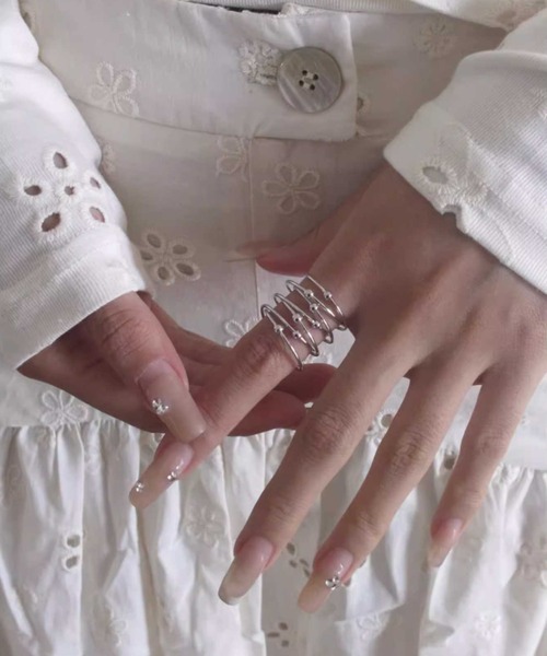 Vipoa（ヴィポア）の「pearl nuance ring（リング・レディース・シルバー・FREE）」の9枚目の写真