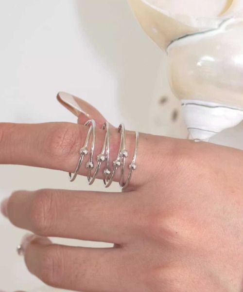 Vipoa（ヴィポア）の「pearl nuance ring（リング・レディース・シルバー・FREE）」の10枚目の写真