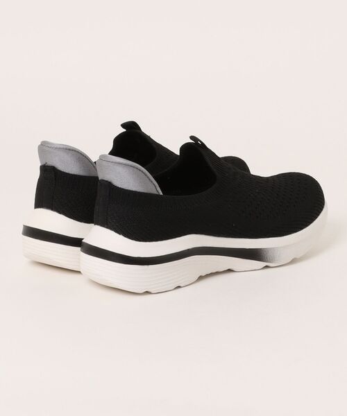 CEDAR CREST（セダークレスト ）の「【CEDAR CREST】スパットシューズ（スリッポンタイプ）手を使わずに履ける【22.5cm～25.0cm】（スニーカー・レディース・グリーン/パープル/ブラック/ブラック×ブラック/グレー/ライトグレー/ブラック×ホワイト/ネイビー・22.5cm/23.0cm/23.5cm/24.0cm/24.5cm/25.0cm）」の10枚目の写真