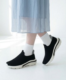 CEDAR CREST | 【CEDAR CREST】スパットシューズ（スリッポンタイプ）手を使わずに履ける【22.5cm～25.0cm】(スニーカー)