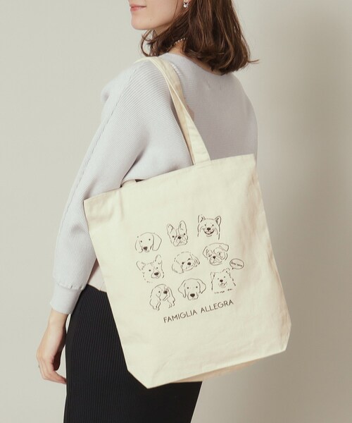 ITS'DEMO（イッツデモ）の「◆【A4対応／全7柄】グラフィックトート（トートバッグ・レディース・アイボリー系/アイボリー系3/アイボリー系2/ブラック/アイボリー/アイボリー系1/ブラック系・00）」の5枚目の写真