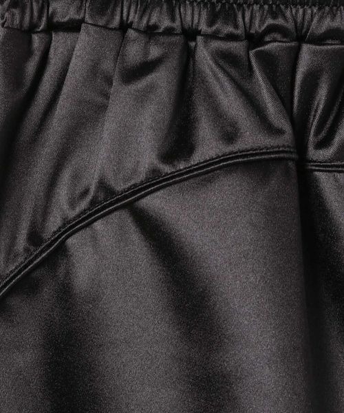 JEANASIS（ジーナシス）の「【Les Fleurs】サテンパイピングショートパンツ/293933（その他パンツ・レディース・ブラック/シルバー/グリーン・FREE）」の9枚目の写真