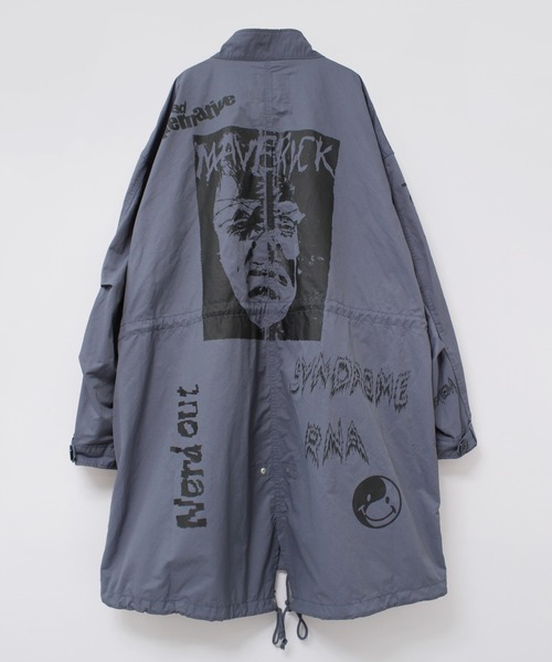 RNA（アールエヌエー）の「C0783 マルチプリントＢＩＧモッズコート（モッズコート・レディース・ピンク/カーキ/ネイビー・MEDIUM）」の12枚目の写真