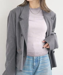 GUESS/ゲス GO RHINESTONE LONG SLEEVE TOP